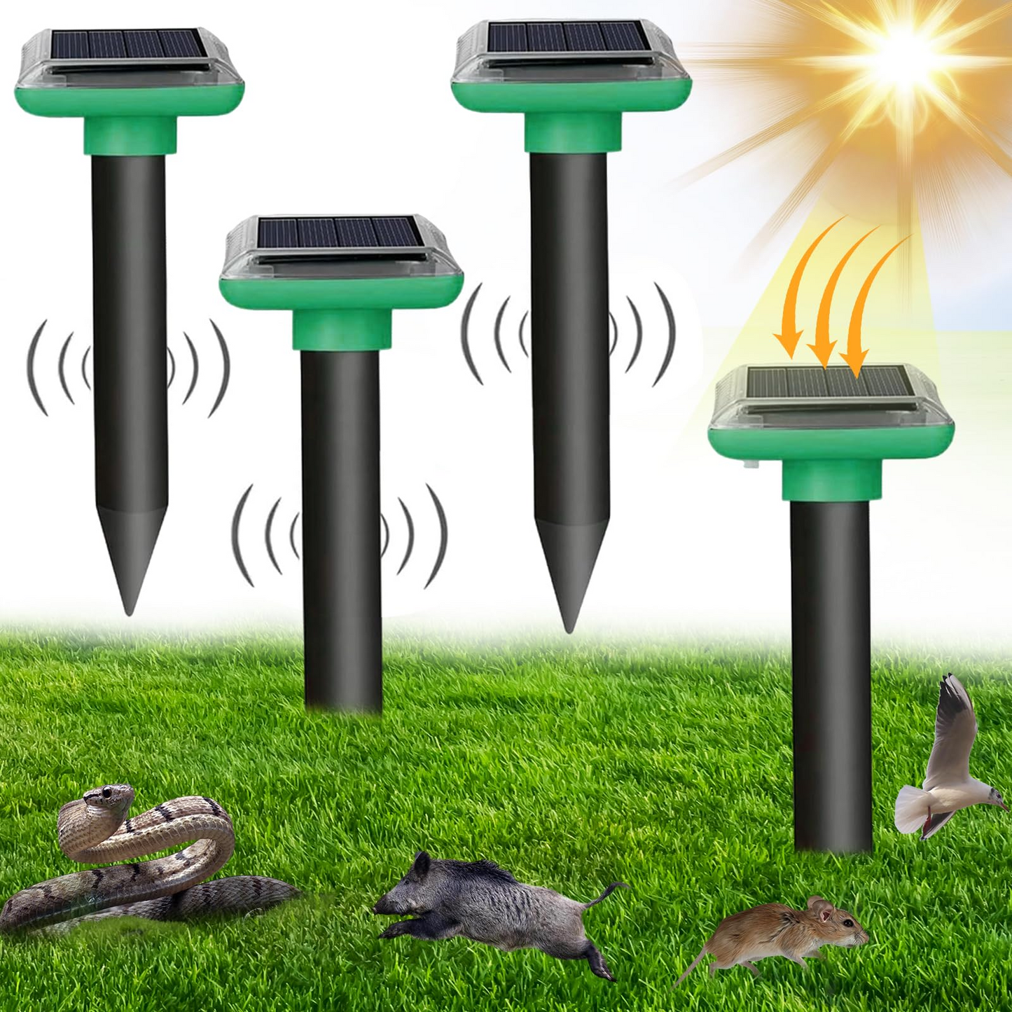 Solarni rasterivač krtica – Zaštitite dvorište bez hemije
