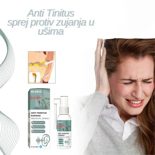 Sprej protiv zujanja u usima