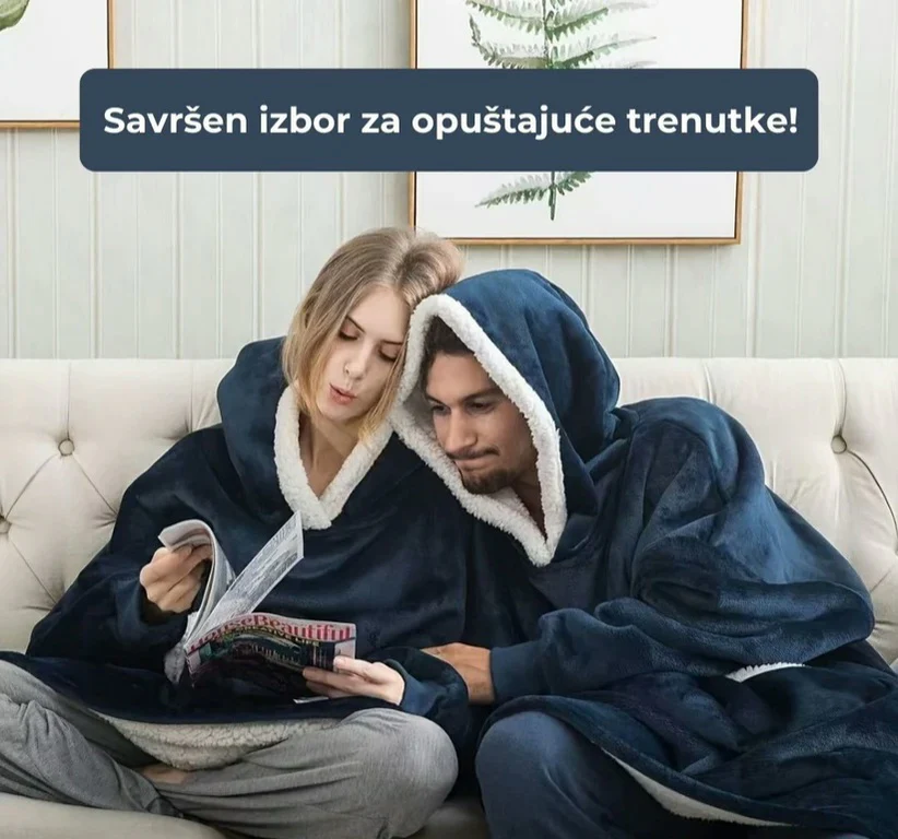 Plišano duks ćebe