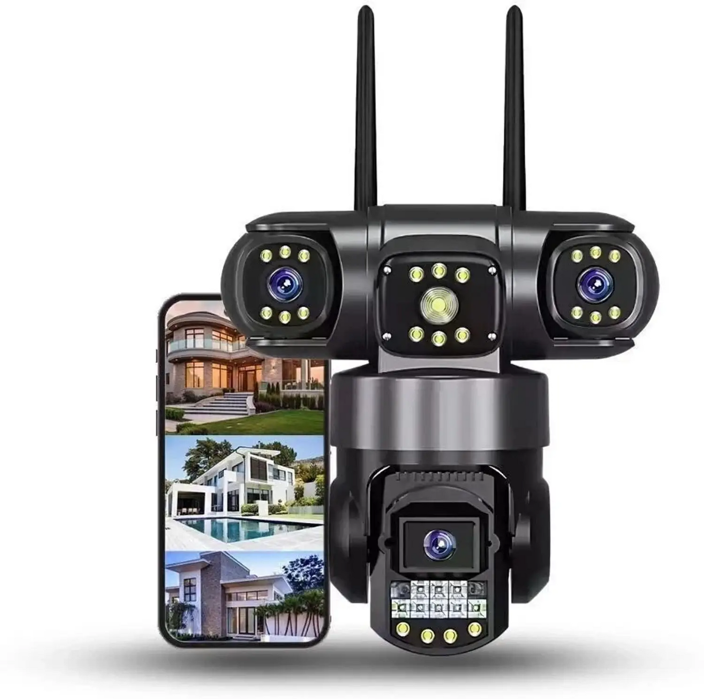 15MP WiFi PTZ Kamera sa 3 sočiva – 3 ugla snimanja u jednom uređaju
