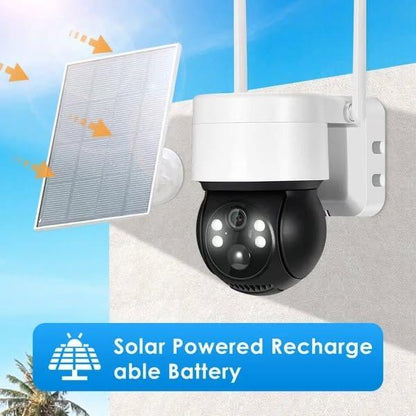 IP Wi-Fi Solarna Kamera – Video nadzor bez kablova i bez čestog punjenja