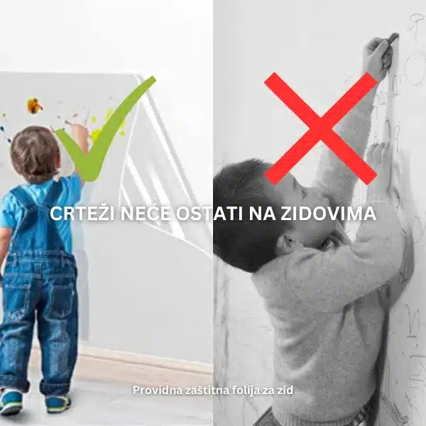 Zaštitna folija za zid i pločice