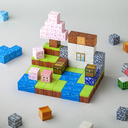 Minecraft kockice – pretvori igru u stvarni svet