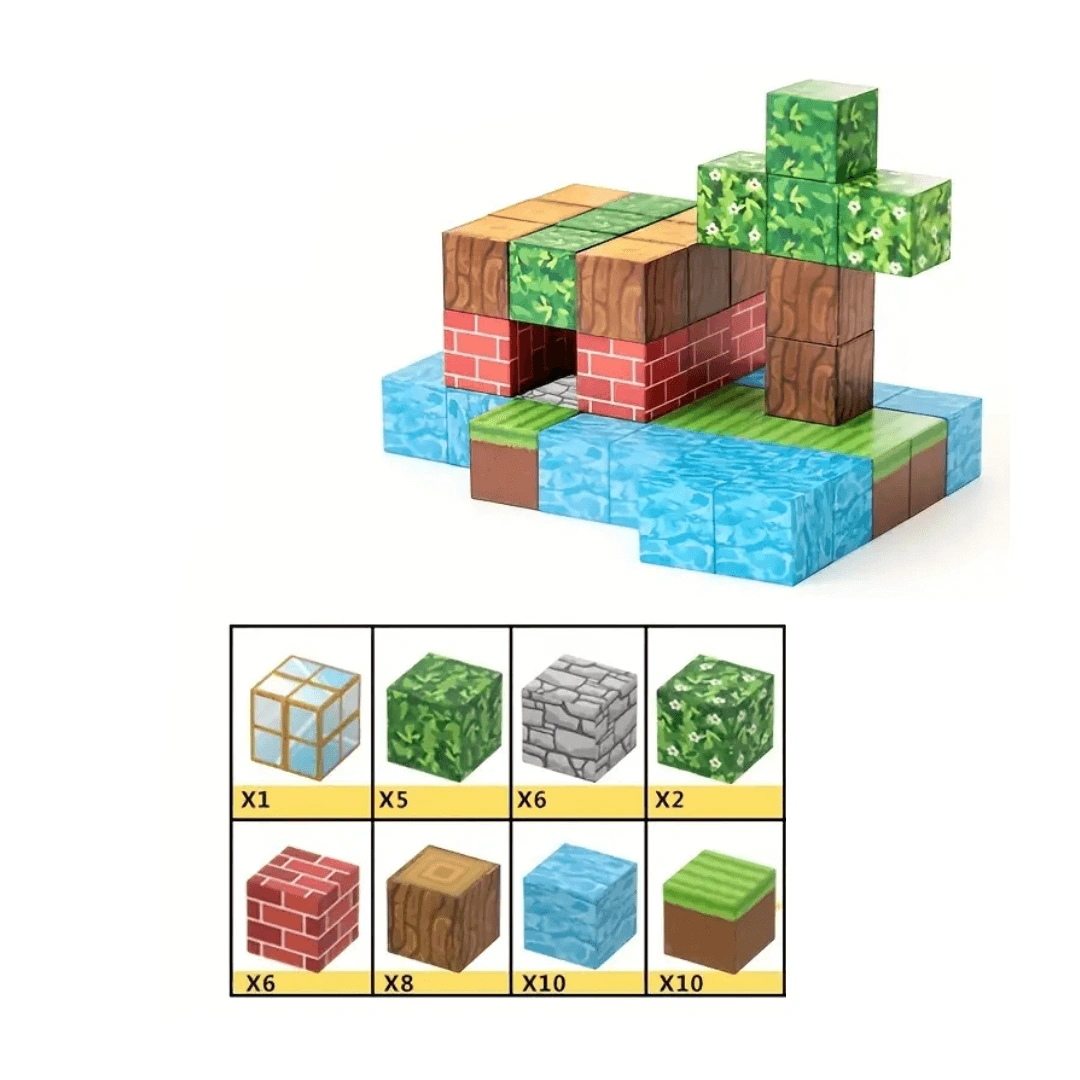 Minecraft kockice – pretvori igru u stvarni svet