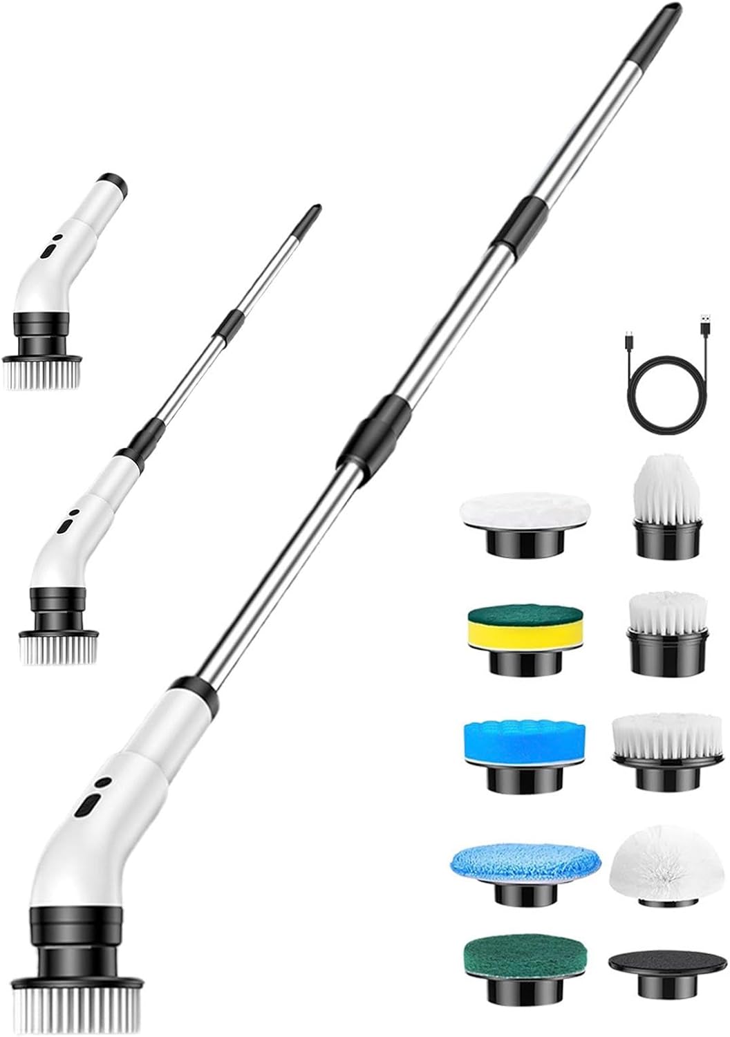 9u1 Multifunkcionalna Električna Četka za Ribanje – Sija čistoća bez napora!