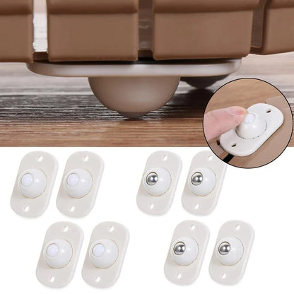 4 komada - Samolepljivi Točkići Za Pomeranje Stvari