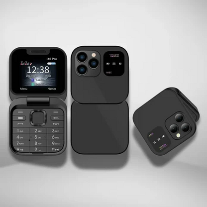Mini telefon na preklapanje i16 Pro – mali telefon koji staje u džep