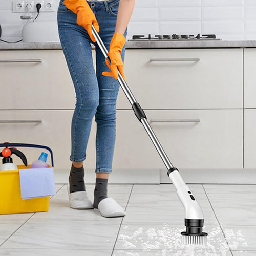 9u1 Multifunkcionalna Električna Četka za Ribanje – Sija čistoća bez napora!