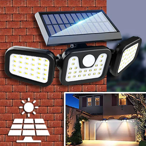 SOLARNI REFLEKTOR 270° SA SENZOROM – OSVIJETLITE ŠIROKO, PAMETNO I BEZ STRUJE!