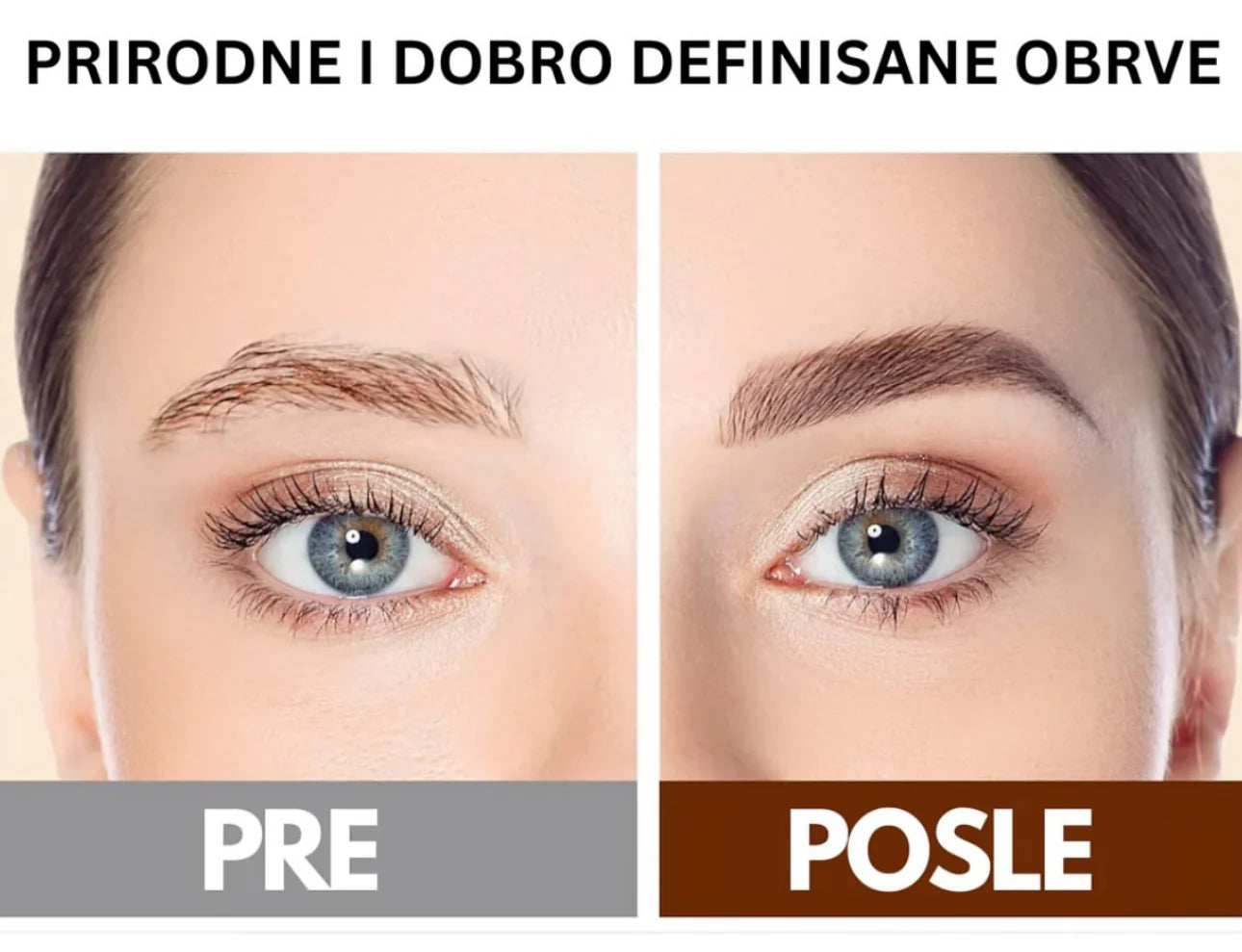 Vodootporna olovka za obrve
