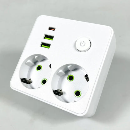 UTIČNICA RAZDJELNIK 2x USB + TYPE-C – PAMETNO PUNJENJE BEZ NEREDA!