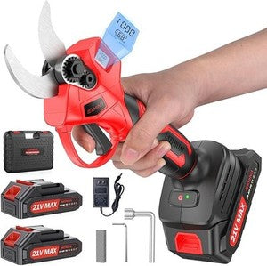 Akumulatorske Makaze Za Orezivanje Voća 21V Sa Dve Baterije