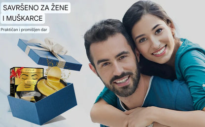 PRIRODNA MASKA ZA PODOČNJAKE SA 24K ZLATOM