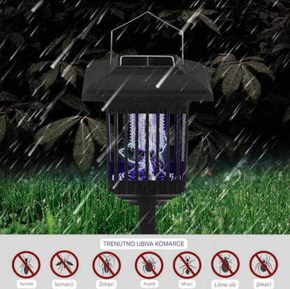 Solarna Lampa Protiv Insekata 2u1 – Svjetlo i Zaštita Bez Hemije