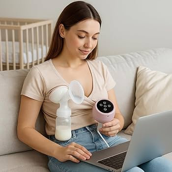 Električna pumpica za nježno i bezbolno izmlazanje mlijeka